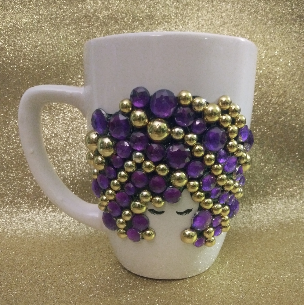 Glam coffee cup